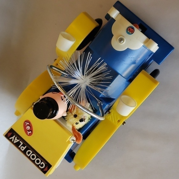 Vintage Grand Circus Action Toy Clown Car Battery Operated circa 1970 Apple Toys - Picture 6 of 15